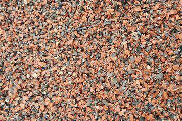 瓦チップ ルーフチップ 庭砂利（赤＆黒ミックス）（0㍉〜5㍉）