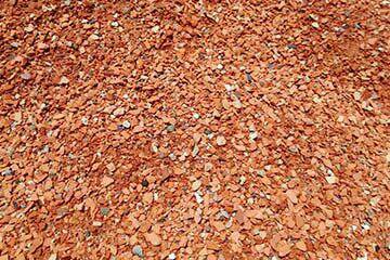 瓦チップ ルーフチップ 庭砂利（赤）（0㍉〜5㍉）